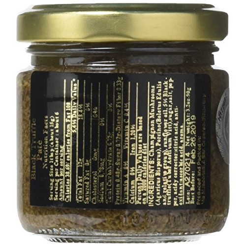 La Rustichella Black Truffle Pate, 3.2 Ounce