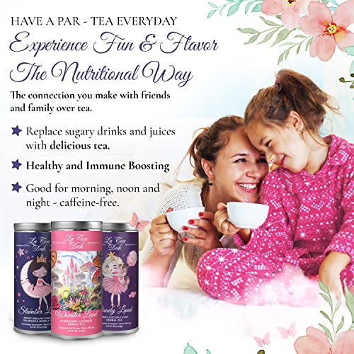 Little Princesses Kids Tea Set By La Tea Dah | Decaf Tea Sampler