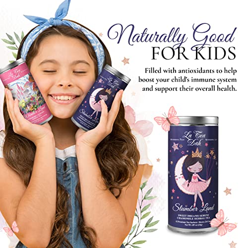 Little Princesses Kids Tea Set By La Tea Dah | Decaf Tea Sampler