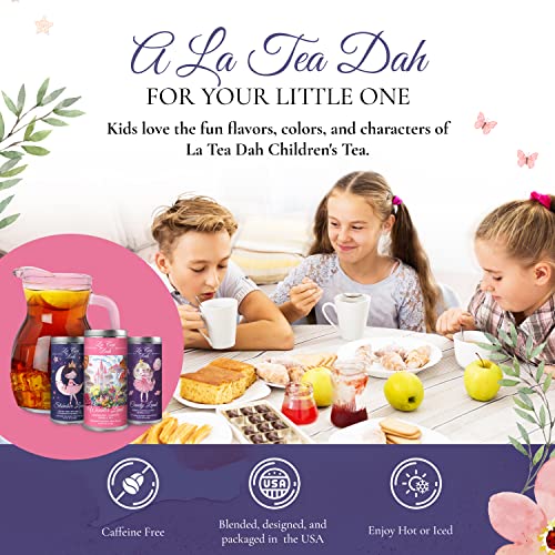 Little Princesses Kids Tea Set By La Tea Dah | Decaf Tea Sampler