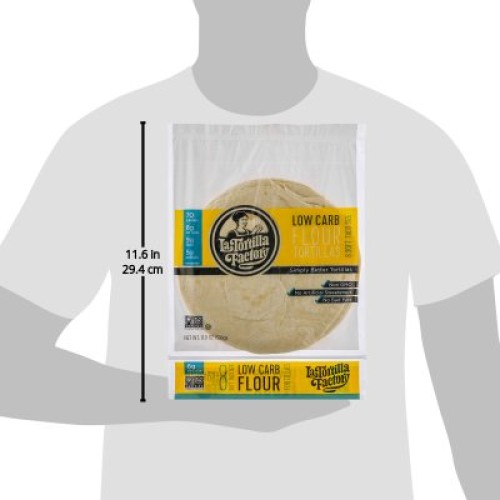 La Tortilla Factory Tortilla Flour 8Ct Lowcrb