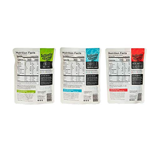 La Tortilla Factory Authentic Side Dishes Variety Pack, Includes