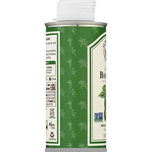 La Tourangelle, Basil Infused Sunflower Oil, 8.5 Fl Oz Packagin