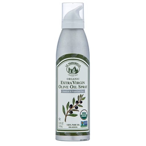 La Tourangelle Extra Virgin Olive Oil Spray, Cold-Pressed Extra