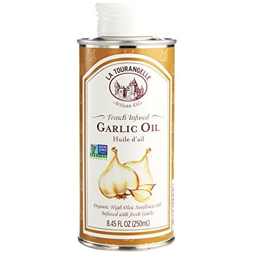 La Tourangelle, Garlic Infused Sunflower Oil, 8.5 Fl Oz