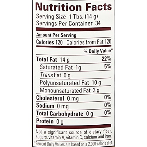 La Tourangelle Grapeseed Oil 16.9 Fl Oz, All-Natural, Artisanal,