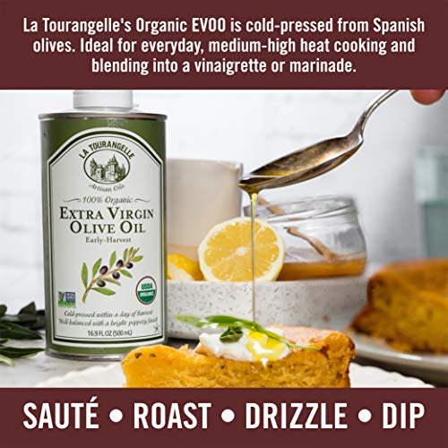 La Tourangelle, Organic Extra Virgin Olive Oil, 16.9 Fl Oz