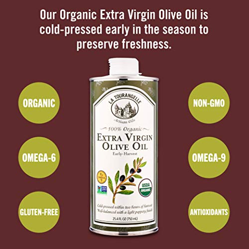 La Tourangelle, Organic Extra Virgin Olive Oil, 25.4 Fl Oz