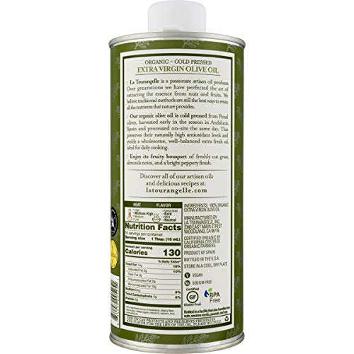 La Tourangelle, Organic Extra Virgin Olive Oil, 25.4 Fl Oz