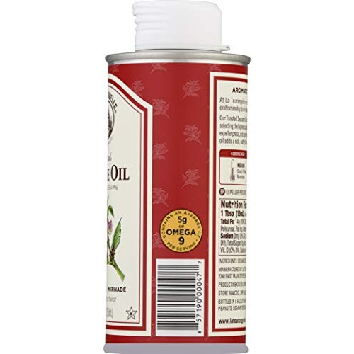La Tourangelle, Toasted Sesame Oil, 8.45 Ounce Packaging May Vary