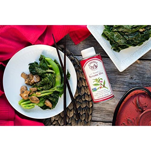 La Tourangelle Toasted Sesame Oil – Rich, Deep, Delicious Flavor