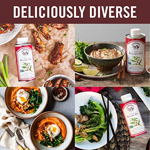 La Tourangelle Toasted Sesame Oil – Rich, Deep, Delicious Flavor