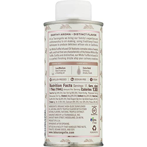 La Tourangelle, White Truffle Oil, 8.5 Fl Oz