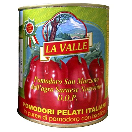 La Valle San Marzano D.O.P. Italian Peeled Tomatoes 6-Pack Of 28