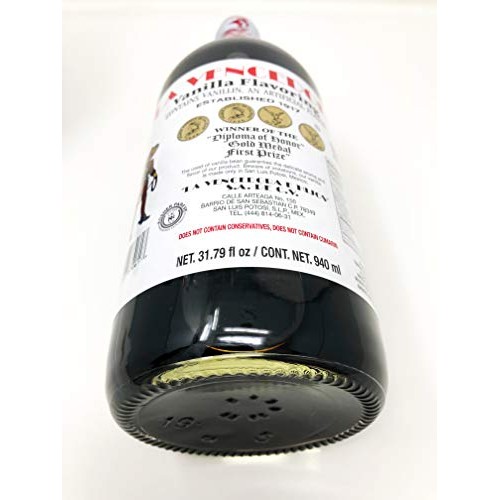 La Vencedora Mexican Vanilla Flavoring Extract 31Oz - 1L For 1 G