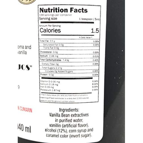 La Vencedora Mexican Vanilla Flavoring Extract 31Oz - 1L For 1 G