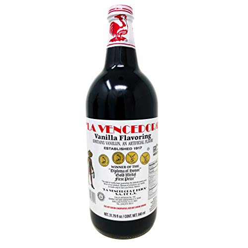 La Vencedora Mexican Vanilla Flavoring Extract 31Oz - 1L For 1 G