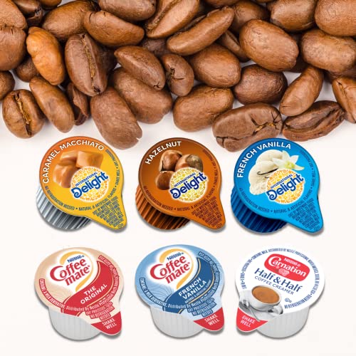 Coffee Creamer Single Variety, 54 Count, 6 Flavor Varieties, Nes
