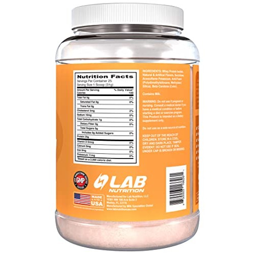 Lab Nutrition Gol Advance Clear Isolate Protein, 100% Whey Prote
