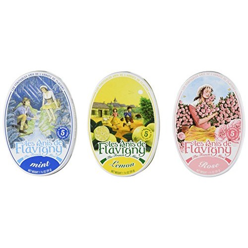 Anis De Flavigny - Mint, Lemon And Rose Flavored Candies From Fr