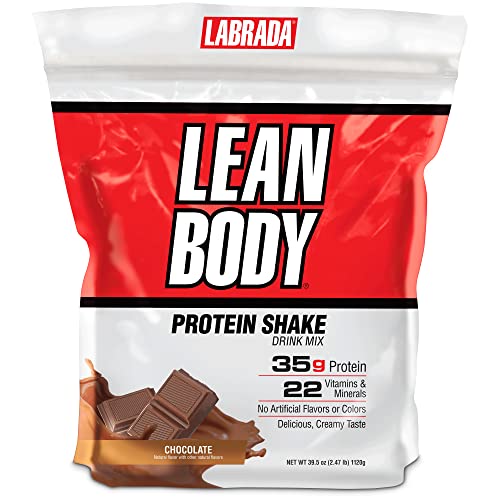 LABRADA Nutrition – Lean Body High Protein Meal Replacement Shak...