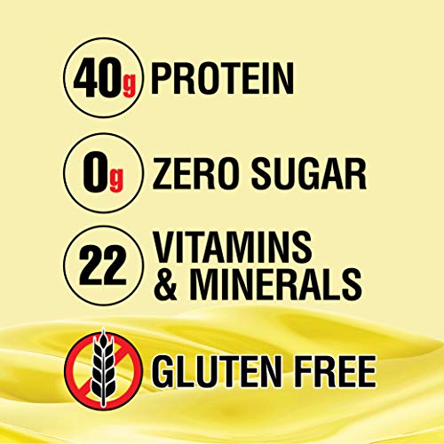 Lean Body Ready-to-Drink Banana Protein Shake, 40g Protein, Whey...