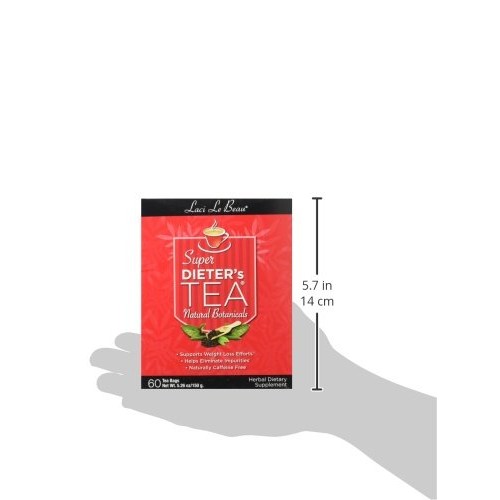 Laci Le Beau Tea S Diet Original, 60 Count Net Wt. 5.26Oz..