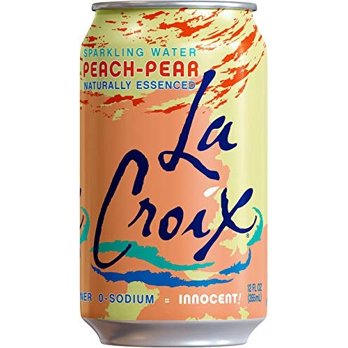 Lacroix, Sparkling Water, Peach-Pear, 12 Fl Oz Pack Of 8