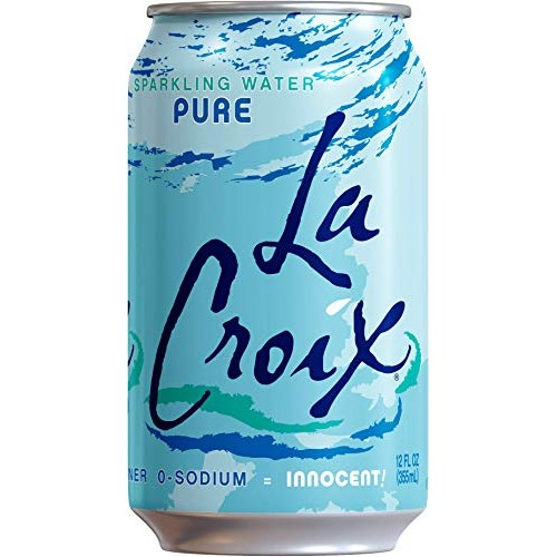 Lacroix, Sparkling Water, Pure, 12 Oz Pack Of 8