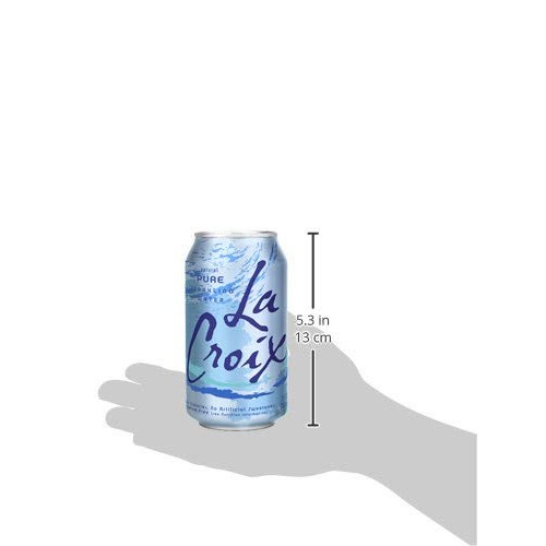 Lacroix, Sparkling Water, Pure, 12 Oz Pack Of 8
