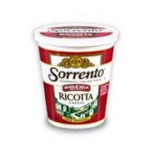 Sorrento Whole Milk Deli Ricotta Cheese, 48 Ounce -- 6 Per Case. Sorrento Whole Milk Deli Ricotta Cheese, 48 Ounce -- 6 Per Case.