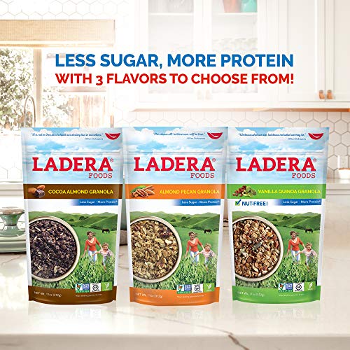 Ladera Foods Granola, Cocoa Almond, 11 Ounce