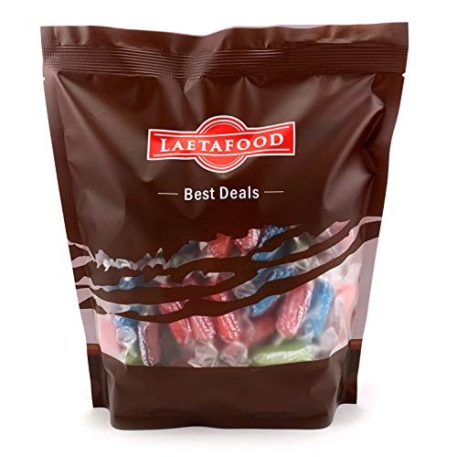 Laetafood Assorted Rockin Rods Hard Candy, Fruit Flavored Candy