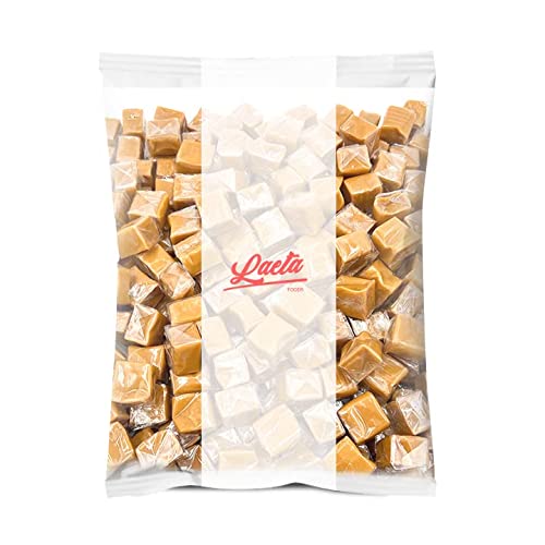 Laetafood Classic Chewy Caramel Squares Candy, Individually Wrap