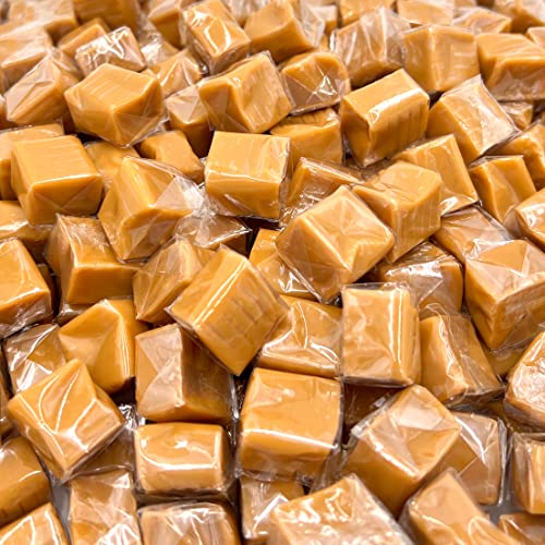 Laetafood Classic Chewy Caramel Squares Candy, Individually Wrap