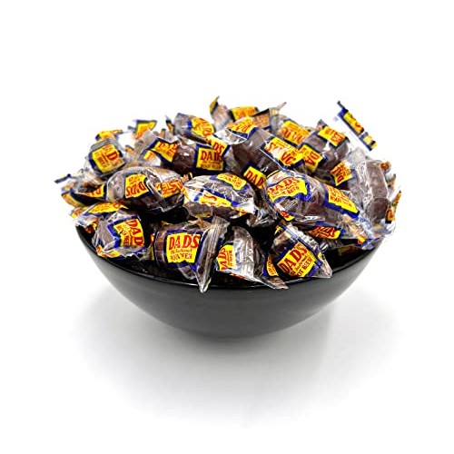 LaetaFood Dads Root Beer Barrels Hard Candy, Old Fashioned Cand...