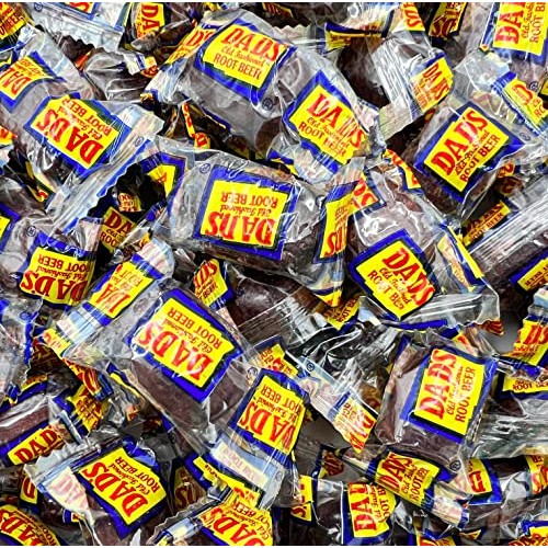LaetaFood Dads Root Beer Barrels Hard Candy, Old Fashioned Cand...