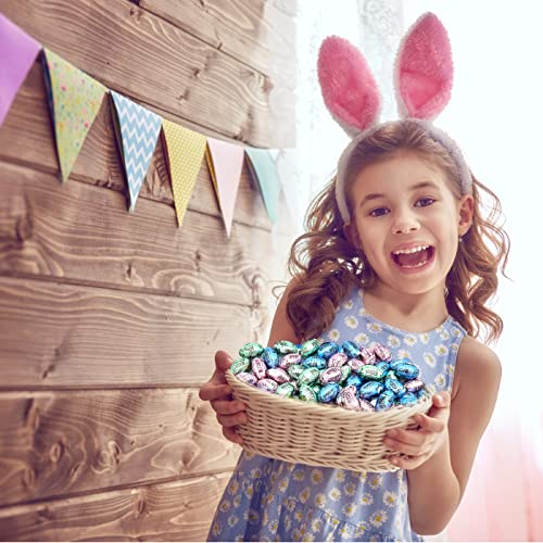 LaetaFood HERSHEYS Easter Milk Chocolate Eggs Candy, Blue Green...