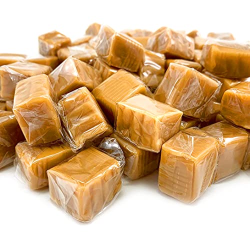 Laetafood Kraft Classic Chewy Caramel Squares Candy, Individuall
