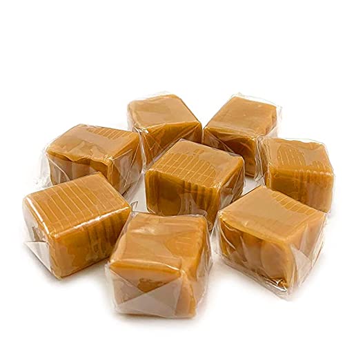 Laetafood Kraft Classic Chewy Caramel Squares Candy, Individuall