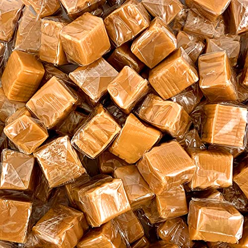 Laetafood Kraft Classic Chewy Caramel Squares Candy, Individuall