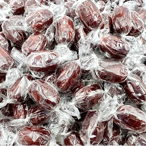LaetaFood Root Beer Barrels Old Fashioned Hard Candy Bulk 1 Pou...