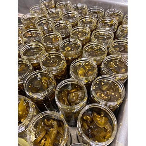 Laffittes Sweet Candied Jalapeno Pepper Slices 12 Ounce Jar 2 P...