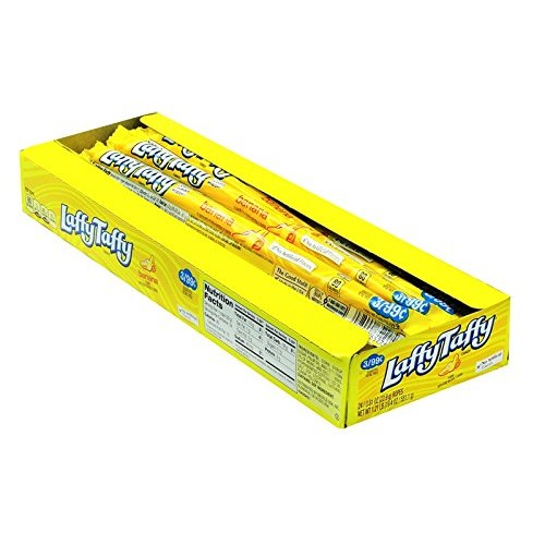 Laffy Taffy Rope Banana 3/99C, 24 Count Sugar Candy - Pre-Price