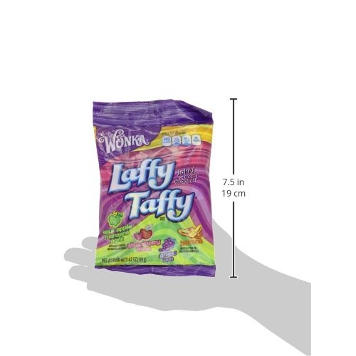 Laffy Taffy Assorted Mini Bars, 4.2 Ounce, Pack Of 12