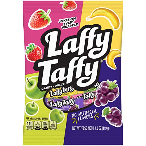 Laffy Taffy Assorted Mini Bars, 4.2 Ounce, Pack Of 12