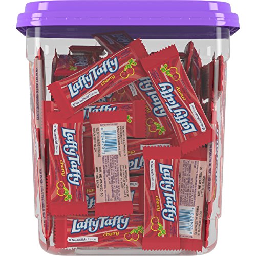 Laffy Taffy Candy Jar, Cherry, 145 Count
