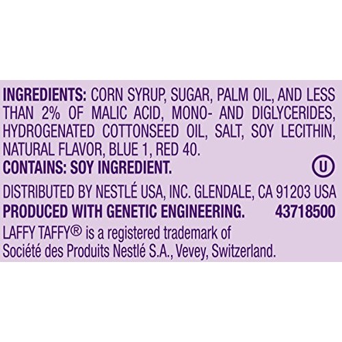 Laffy Taffy Candy Jar, Grape, 145Count