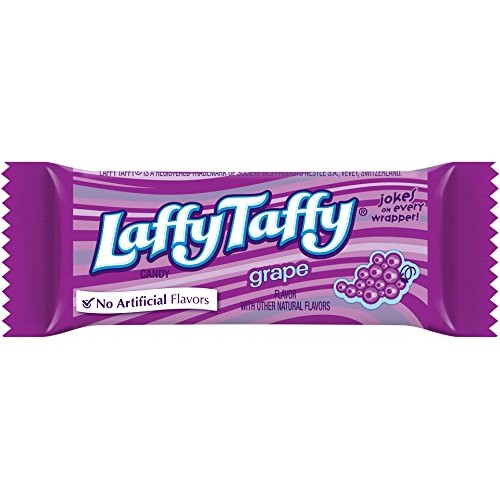 Laffy Taffy Candy Jar, Grape, 145Count