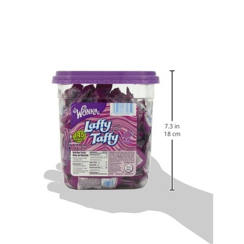 Laffy Taffy Candy Jar, Grape, 145Count